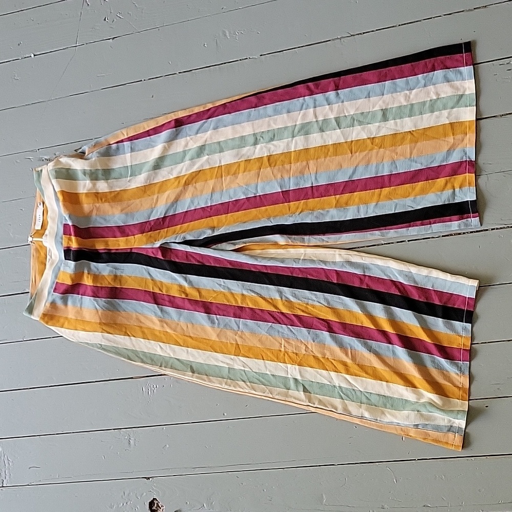 Colorful striped pants